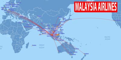 Карта Малайзії маршрут