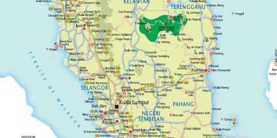 Малайзія Куала-Лумпур карті